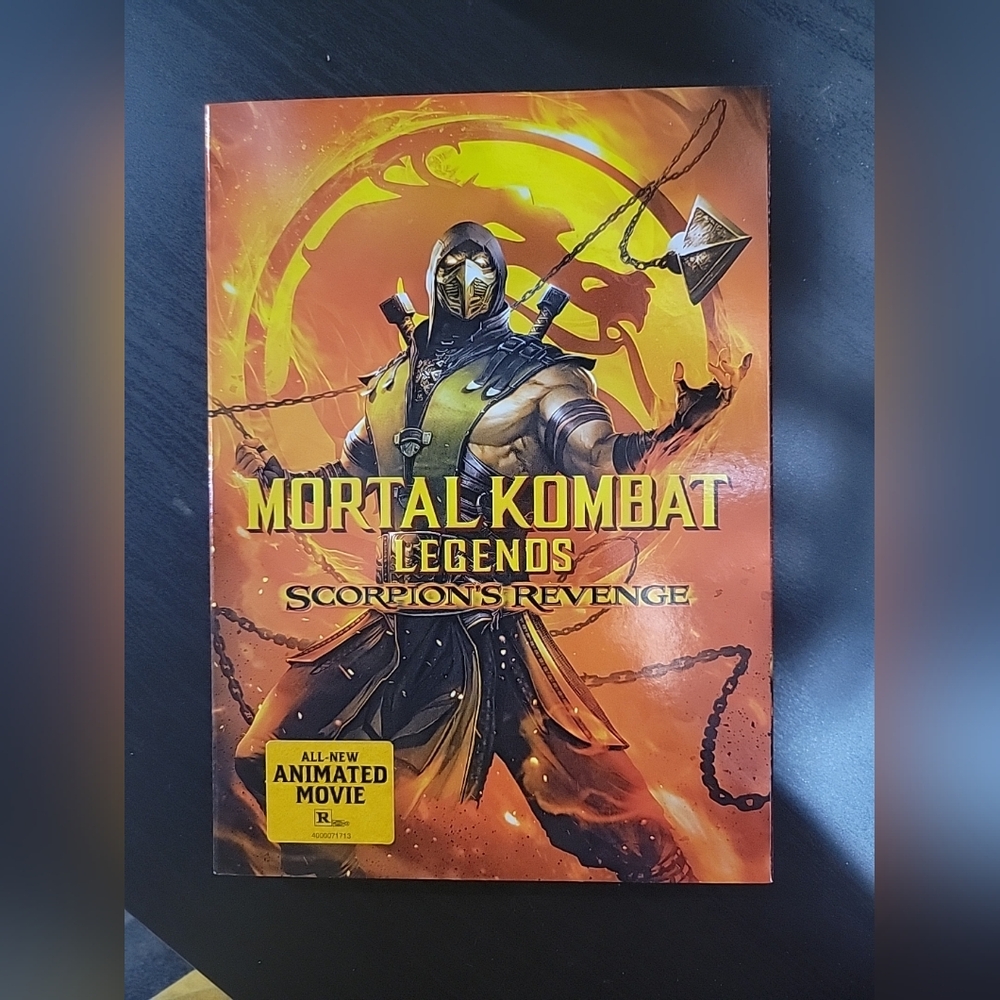 Mortal Kobat Legends Scorpion's Revenge DVD NEW Sealed